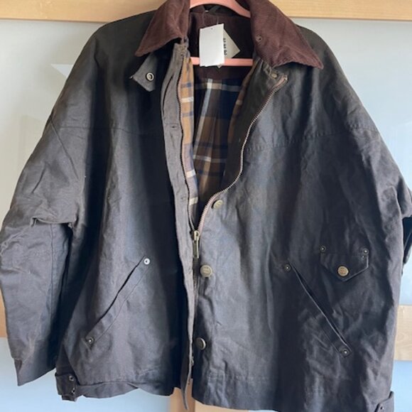 Free People Cori Waxed Cotton Jacket NEW - Picture 2 of 7